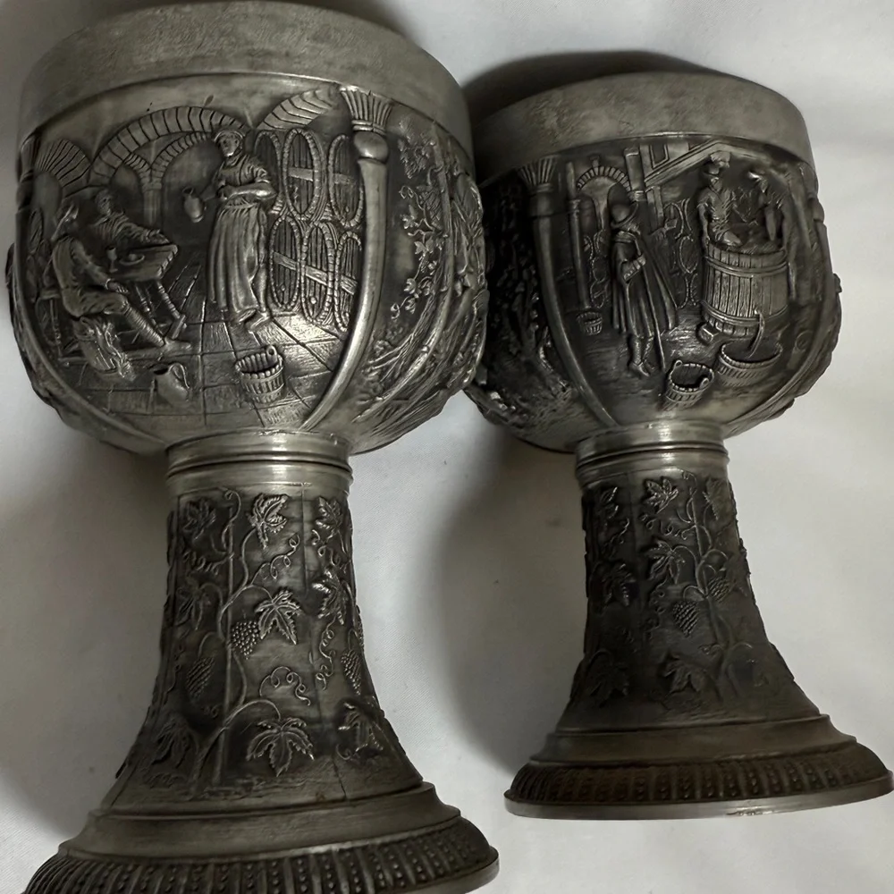 SKS Zin Tankard Beer Goblet Vintage SKU0389